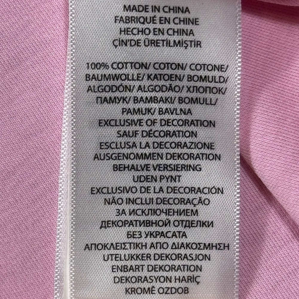 Polo Ralph Lauren Mens Large Pink Short Sleeve Cotton Jersey Polo Pony Logo - Picture 5 of 8